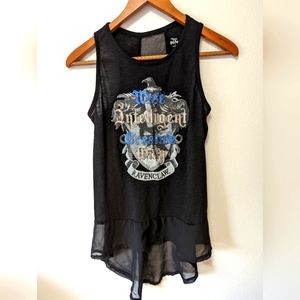 Harry Potter Ravenclaw black tank